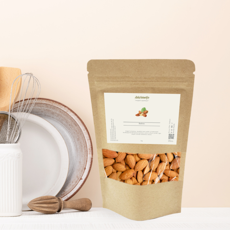 Doğal Çiğ İç Badem 1kg